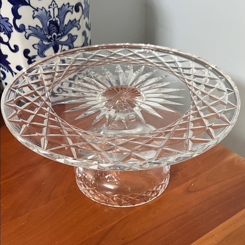 Comeragh Vintage Waterford Crystal pedestal cake stand